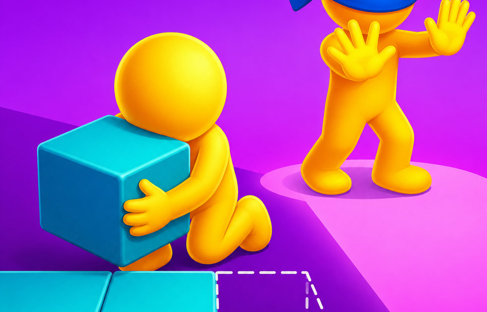 Hide and Build a Bridge
