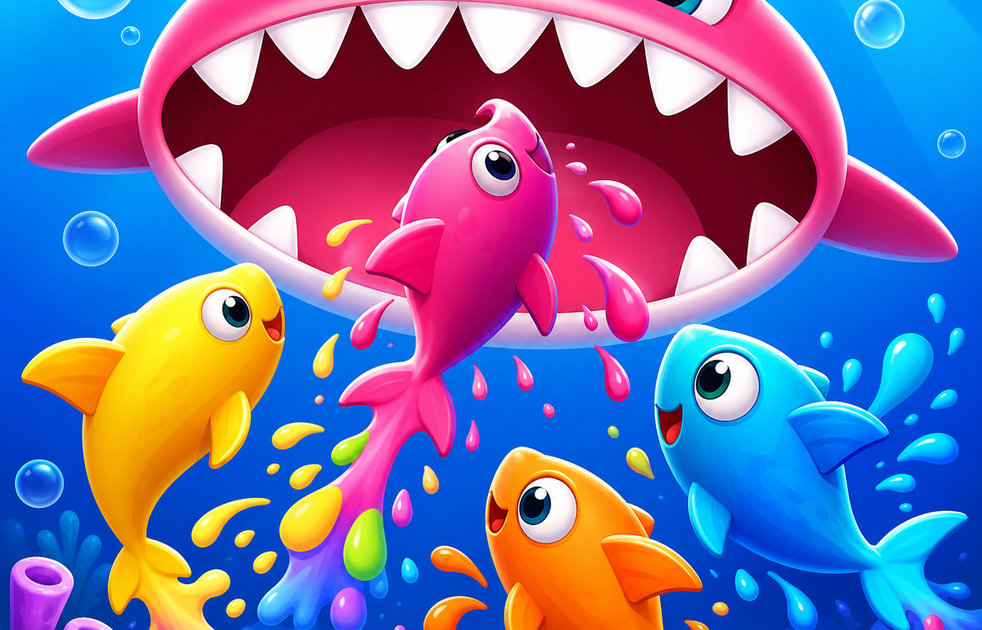 Colored Shark